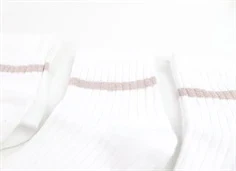 Name It bright white fawn glitter stripe strømper (3-pak)